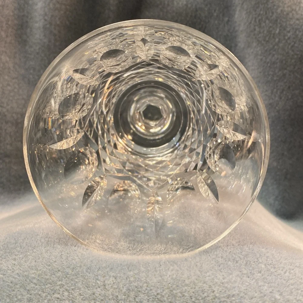 Elegant Waterford Crystal Water Goblet 6-7/8 inch Kenmare Cut collection.